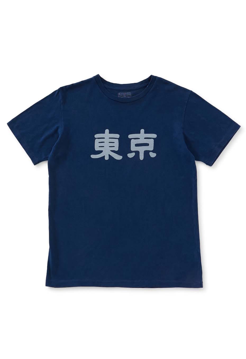 BLUE BLUE JAPAN|Tシャツ|東京 バッセン インディゴ Tシャツ