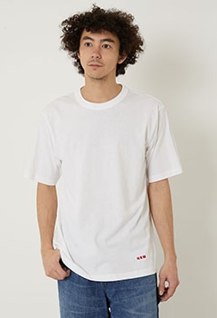 Hanes x HRM エクスクルーシブ 2パック Tシャツ（XS / WHITE）