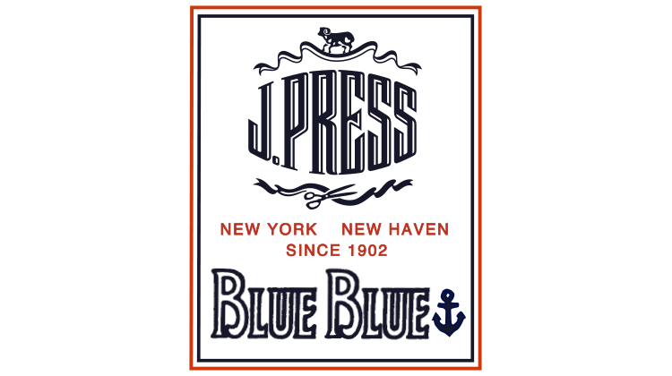 J PRESS・BLUE BLUE