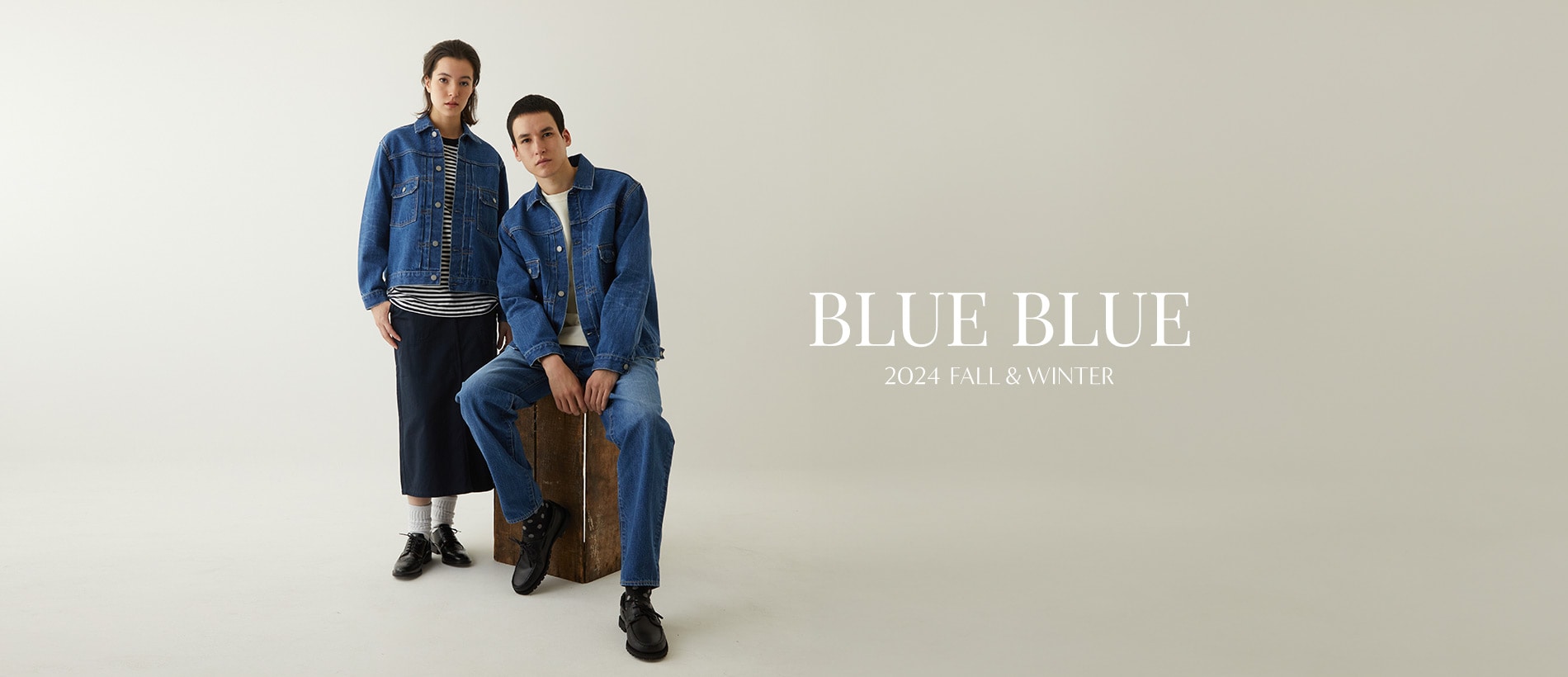 2024 FALL & WINTER COLLECTION | BLUE BLUE | ブルーブルー