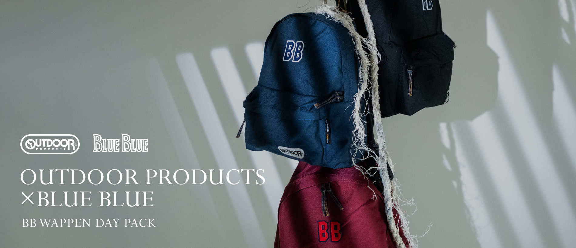 OUTDOOR PRODUCTS×BLUE BLUE BB WAPPEN DAY PACK | BLUE BLUE | ブルーブルー