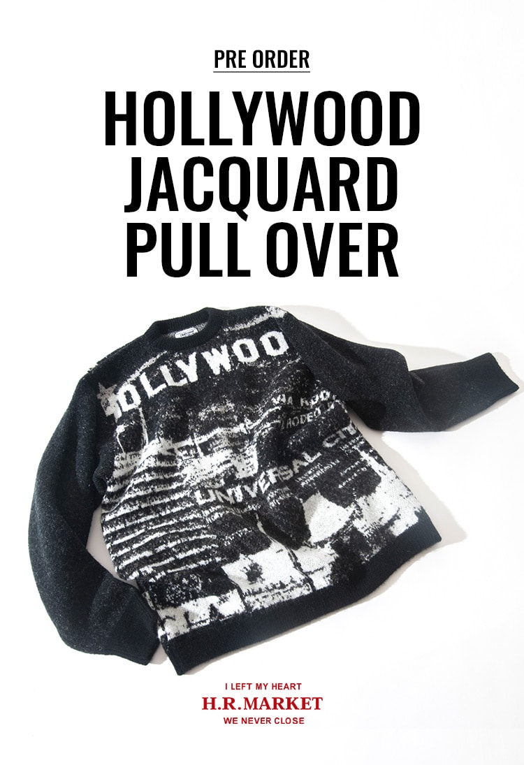 HOLLYWOOD JACQUARD PULLOVER | ハリウッドジャガードプルオーバー | HOLLYWOOD RANCH MARKET | ハリウッドランチマーケット