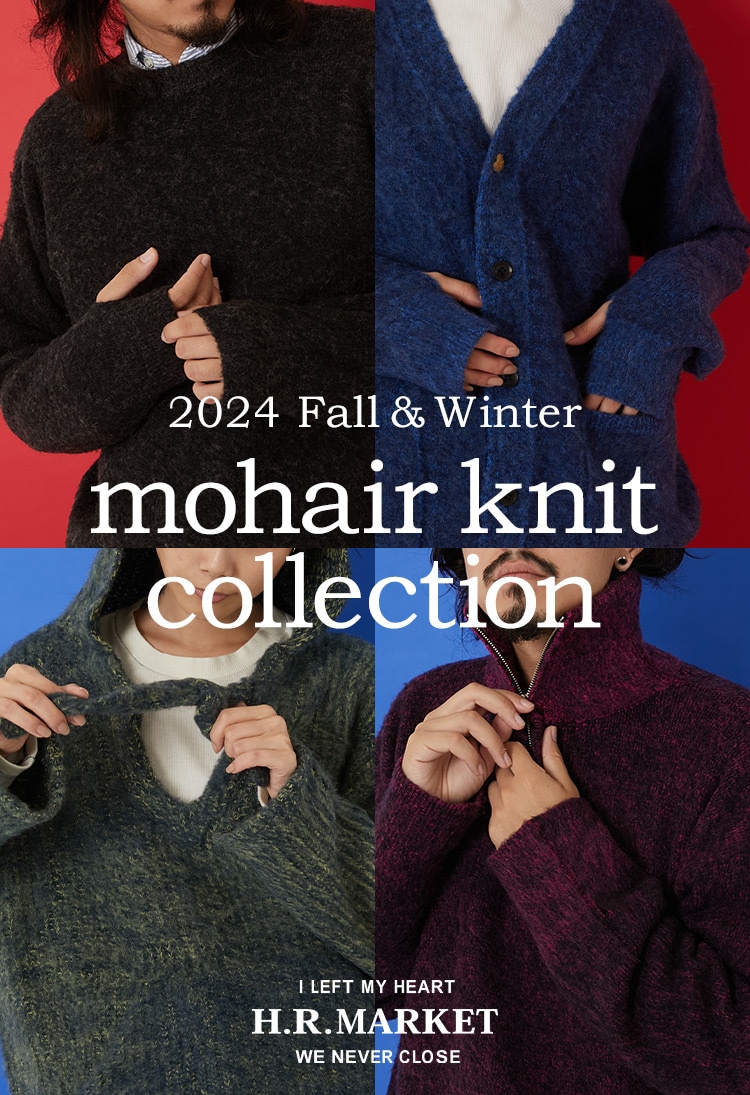 mohair knit collection | HOLLYWOOD RANCH MARKET | ハリウッド ランチ マーケット