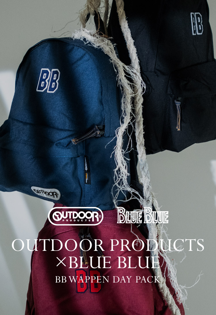 OUTDOOR PRODUCTS×BLUE BLUE BB WAPPEN DAY PACK | BLUE BLUE | ブルーブルー