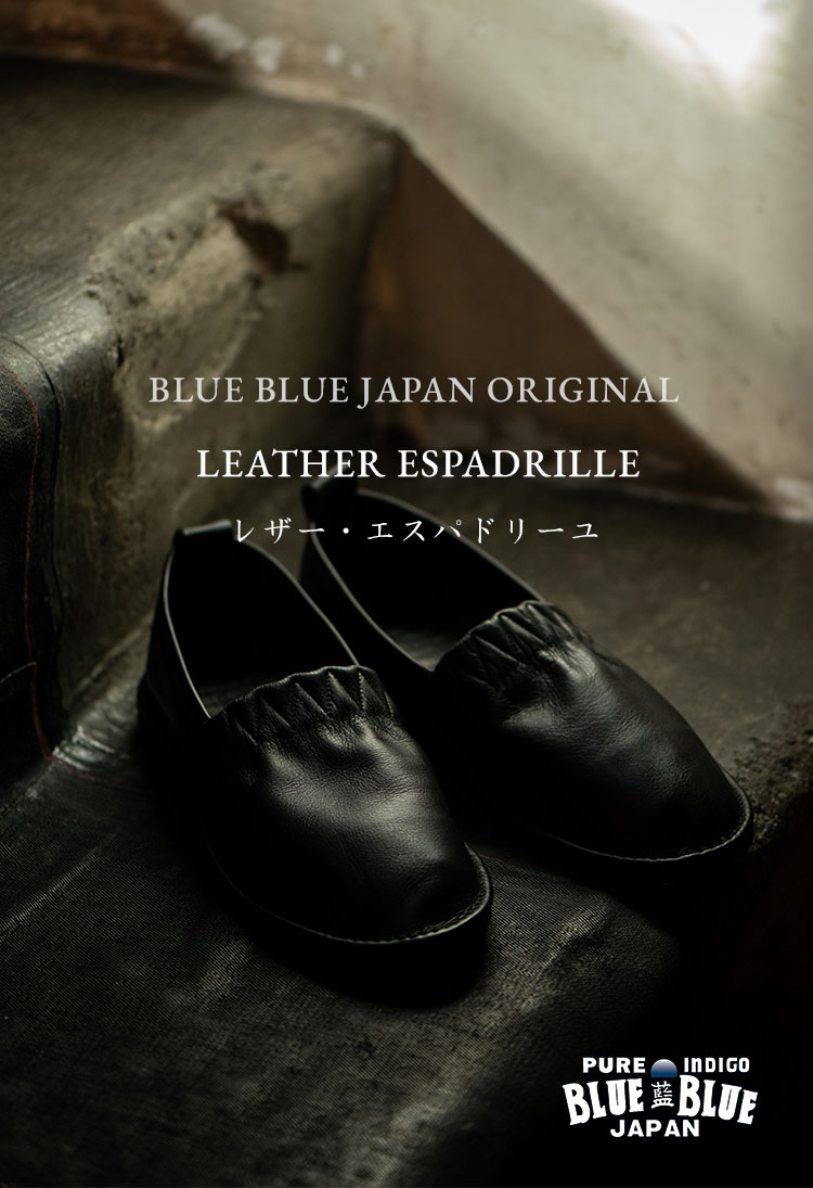 LEATHER ESPADRILLE | BLUE BLUE JAPAN | ブルーブルー ジャパン