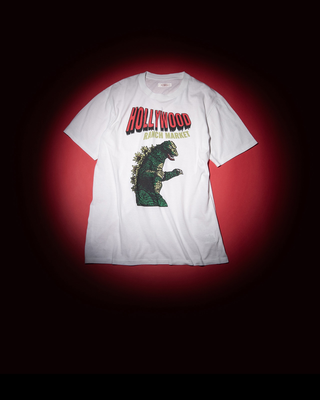 HOLLYWOODゴジラモチーフ T-SHIRT