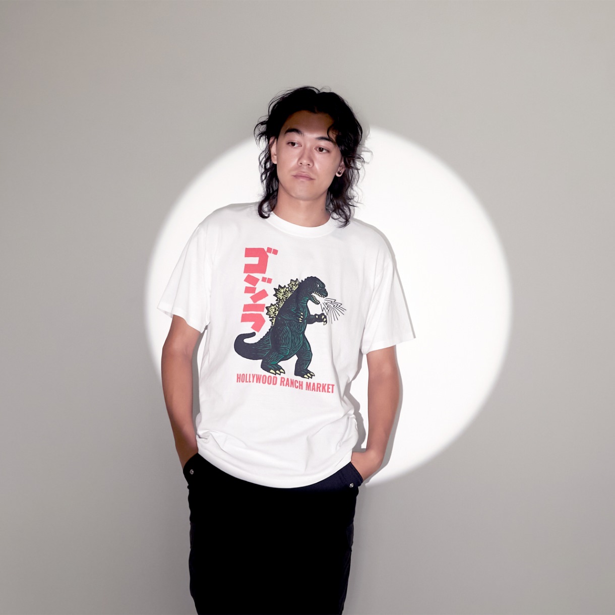 レトロゴジラモチーフ  T-SHIRT