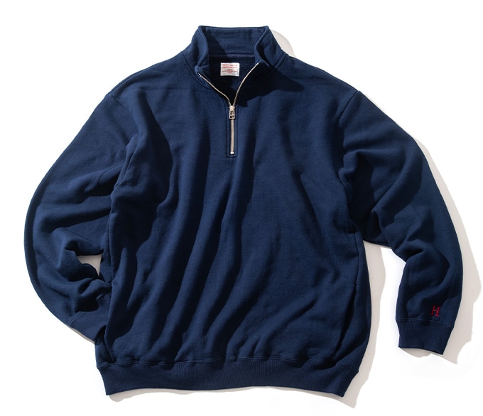 HALF ZIP PULL OVER