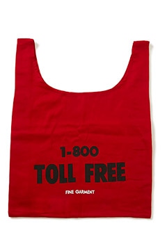 TOLL FREE オリジナルロゴ マルシェバッグ