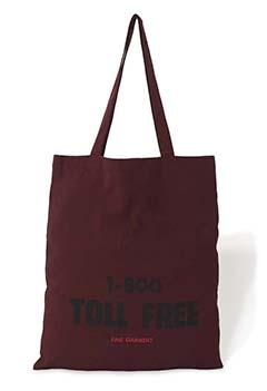 TOLL FREE オリジナルロゴ プリント トートバッグ