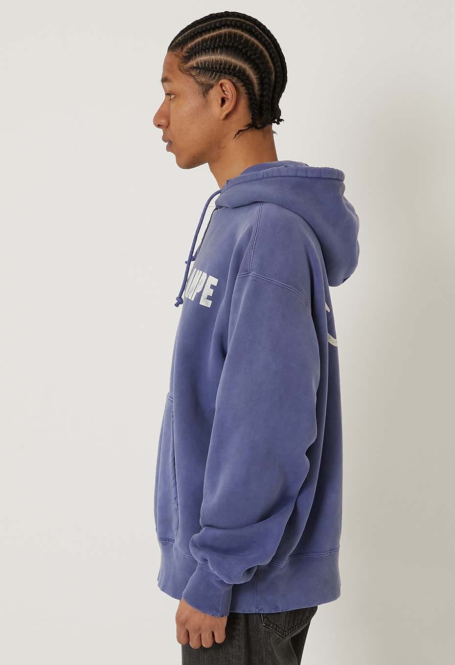 STAMMBAUM|Hoodie|STAMMBAUM Half Zip sweat fabric Hoodie