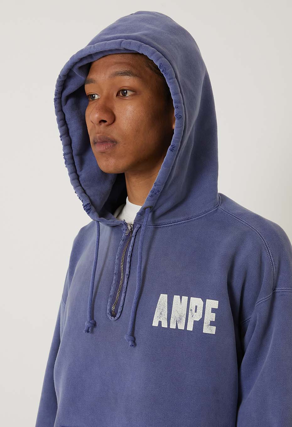 STAMMBAUM|Hoodie|STAMMBAUM Half Zip sweat fabric Hoodie