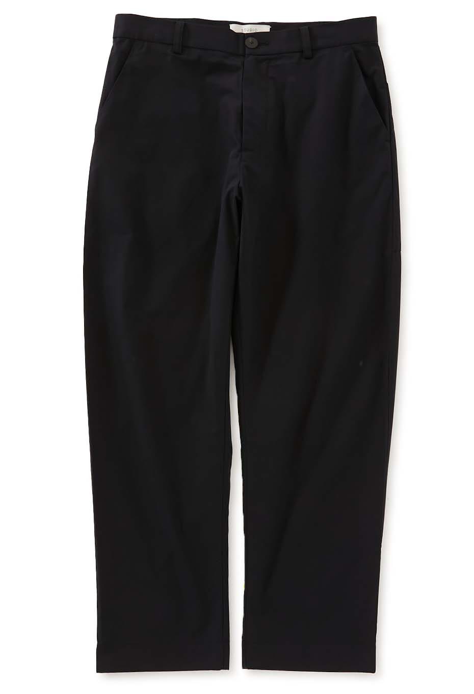 STUDIO NICHOLSON|Trousers|STUDIO NICHOLSON /REEVES Powder Cotton