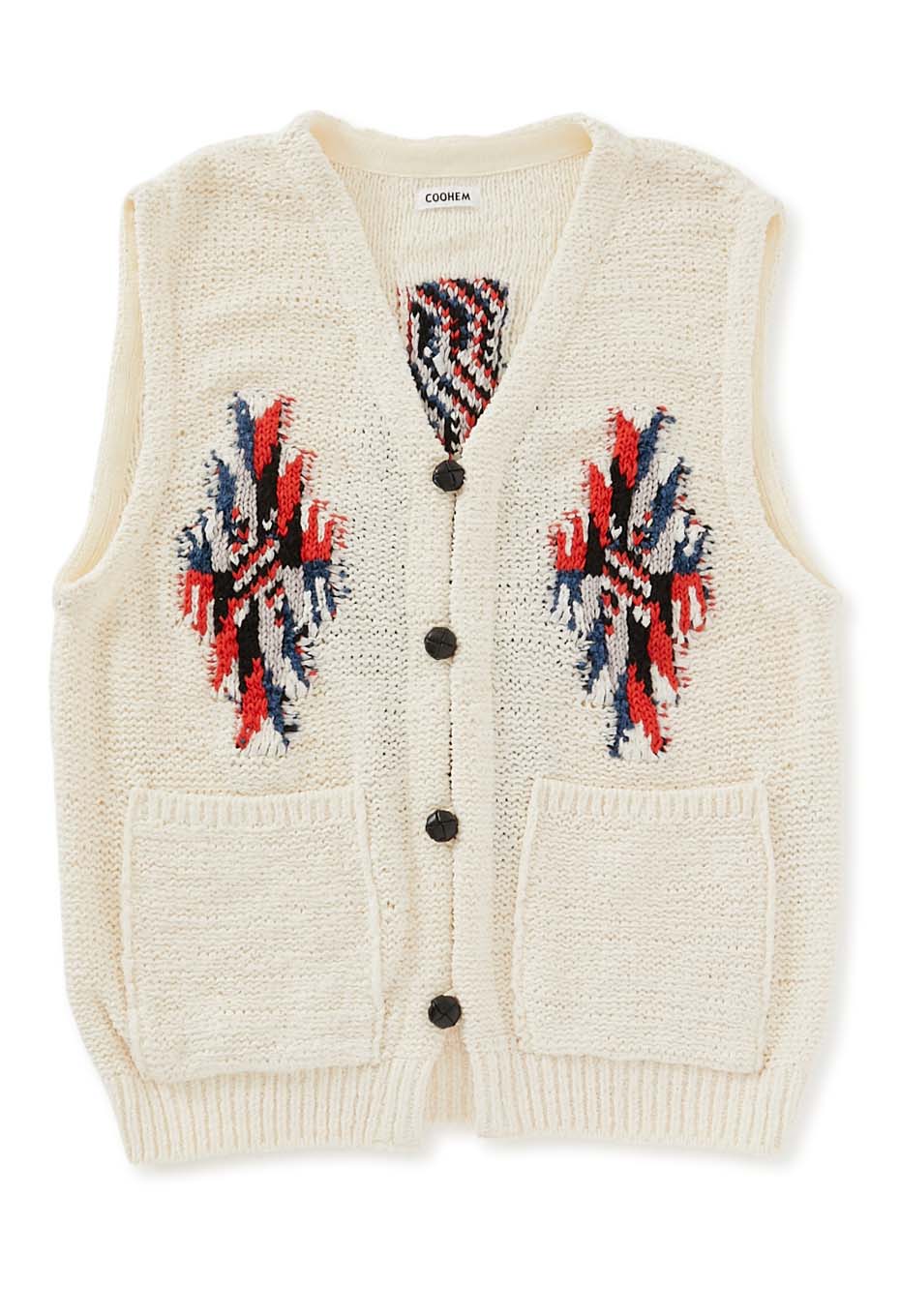 COOHEM|Best|COOHEM Chimayo Tweed Knit Vest 13-232-005