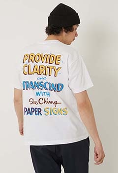 KLEVAY PAPER SIGNS /CLARITY 6.5oz Tシャツ