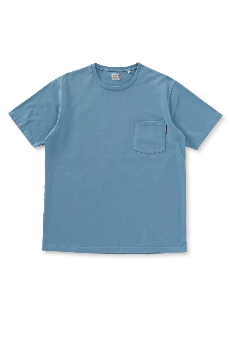 BLUE BLUE|Tシャツ|ヘビーテンジク ショートスリーブ ポケットＴシャツ