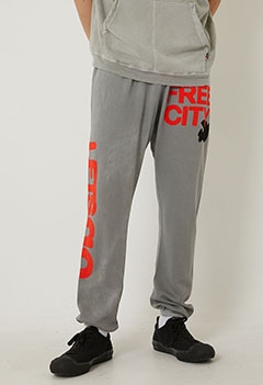 FREECITY /FCBSWP074 LETSGO FREECITY OG SUPER VINTAGE SWEAT PANT