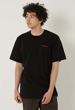 オーガニックコットン H.R.Market エンブロイダリー Tシャツ（XS / BLACK）