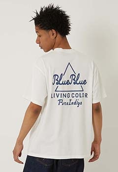 トライアングル BLUE BLUE ポケット ショートスリーブ Tシャツ