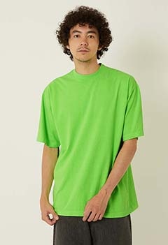 HIGH STANDARD SECURITY NEON ショートスリーブ Tシャツ MADE IN USA（M / GREEN）
