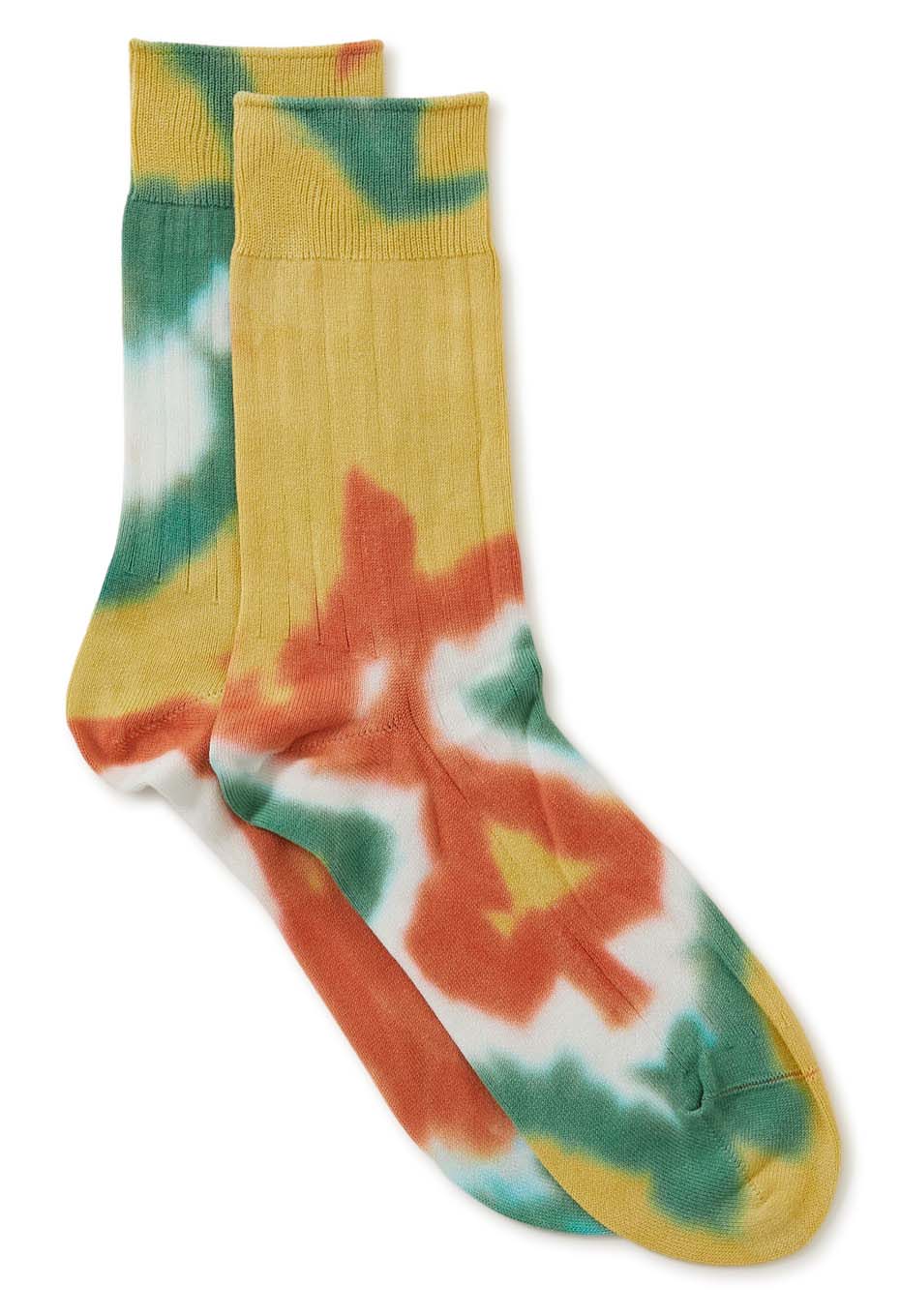 Fluro Yellow/Pink Tie-Dye Reflective Hemp Socks. – Hey Reflect'o