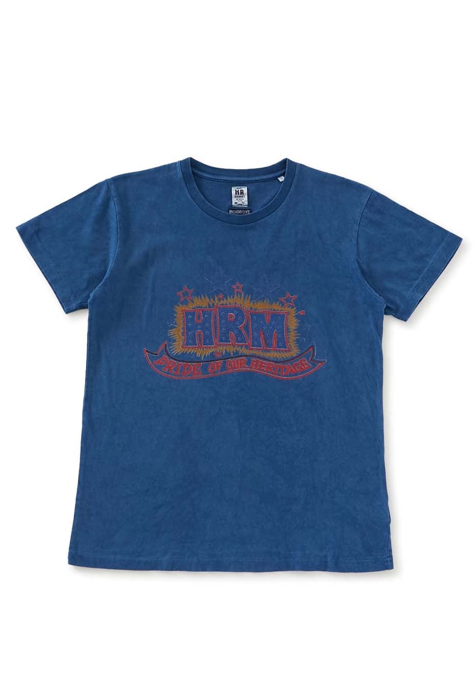 HRM 1972 PRIDE OF OUR HERITAGE インディゴダイ Tシャツ(XS BRT