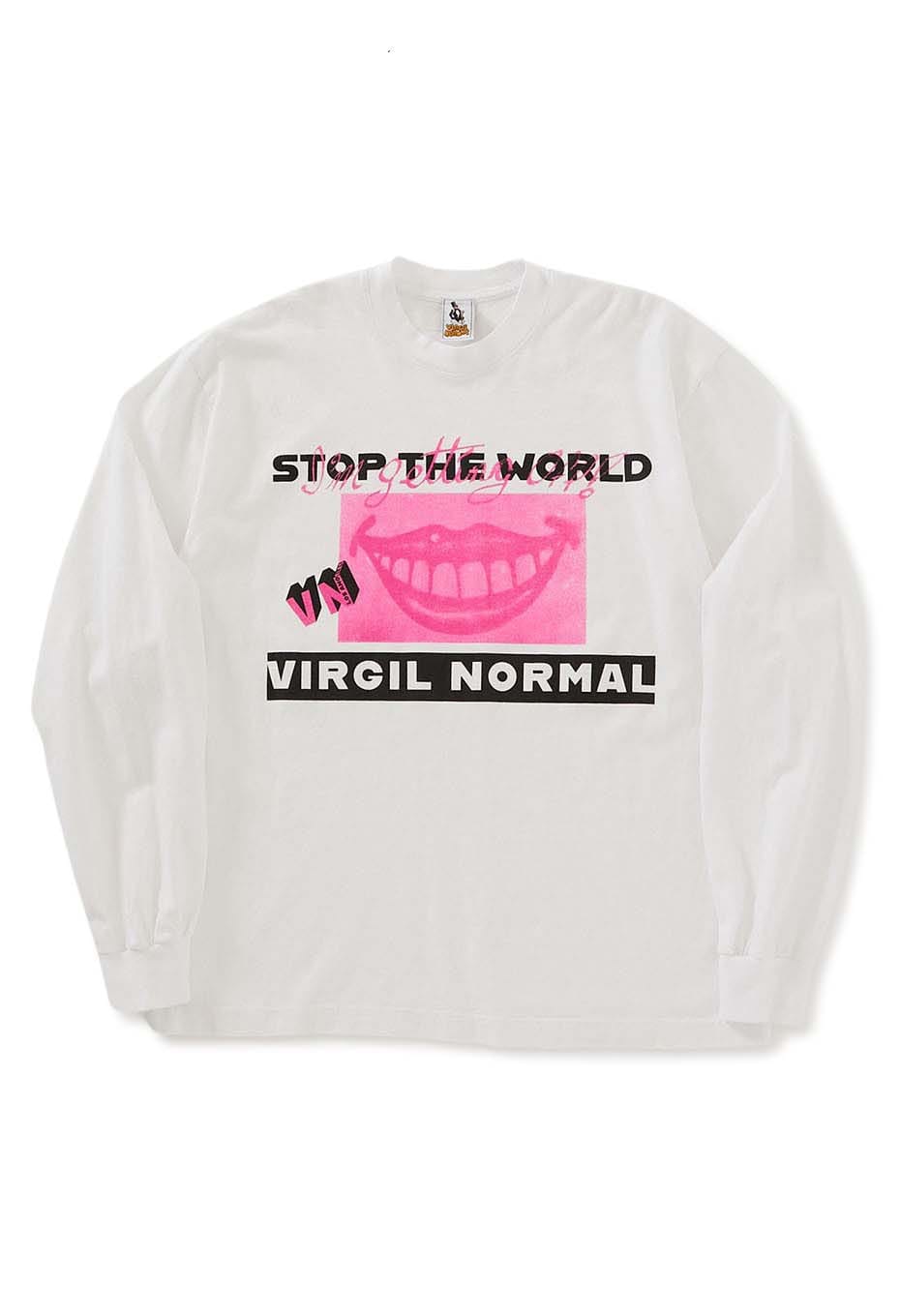 VIRGIL NORMAL STOP THE WORLD ロングスリーブTシャツ