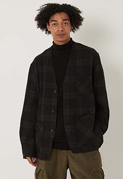 PENDLETON 4475-7003 COLLARLESS TOPSTAR JACKET