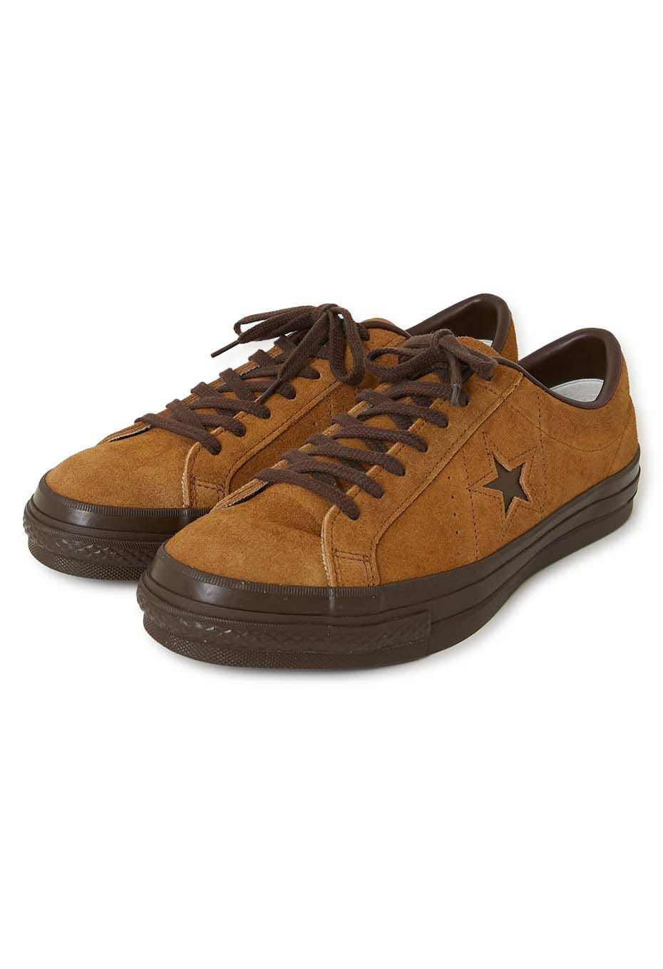 Converse one star suede trainers on sale