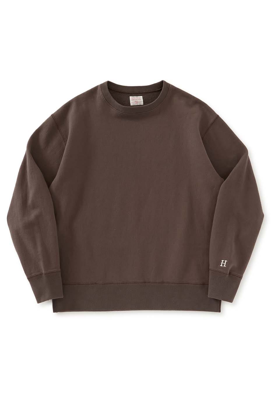 スーパーストレッチ クルーネックスウェット