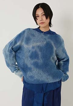 enrica /ニット152 INDIGO BLUE