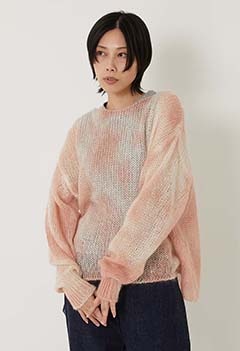 enrica /ニット152 MANGROVE PINK