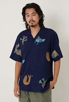 KARDO /RONEN CRAFT GOND ペインティングシャツ