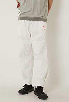 FREECITY /ACBPNT010 FLAP SNAP PAINT JAPANESE TWILL KARATE PANT