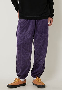 FREECITY /ACBPNT014 FLAP SNAP SATIN JUMP PANT