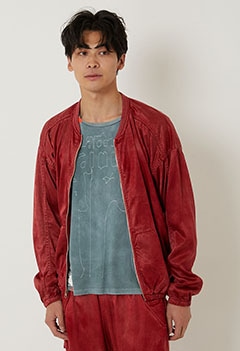 FREECITY /ACTJKT010 SATIN BOMBER SHELL JACKET