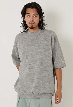 ストレッチフライス ヘムリブ ショートスリーブ Tシャツ