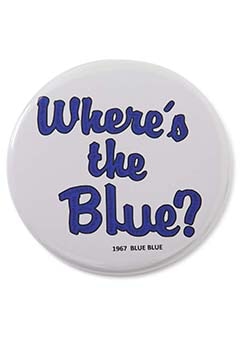 Where's the Blue カンバッジ（ONE / WHITE）