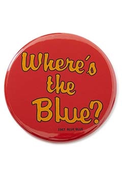 Where's the Blue カンバッジ（ONE / RED）