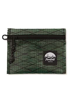 FLOWFOLD /Recycled Sailcloth Voyagerジッパーポーチ Small