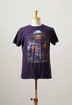 VINTAGE ABDUCTION PRINT SS T-SHIRT