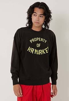 PROPERTY OF HRMARKET クルーネックスウェット