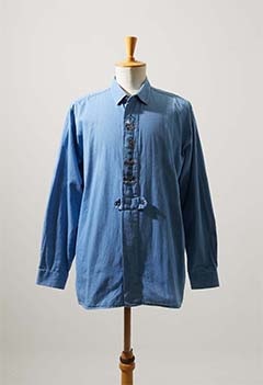 VINTAGE TYROLEAN CHAMBRAY LS SHIRT