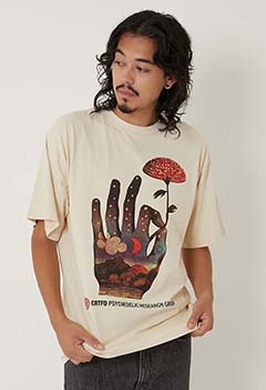 CRTFD /FLY AGARIC Tシャツ