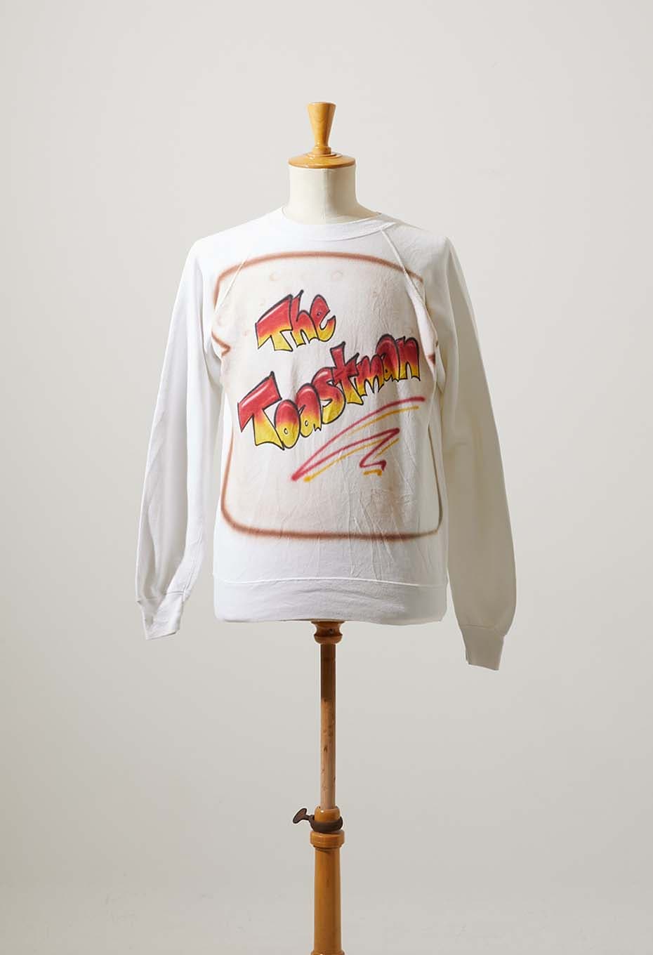 VINTAGE THE TOASTER WHITE SWEAT