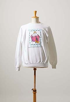 VINTAGE THE FACTS OF LIFE WHITE SWEAT