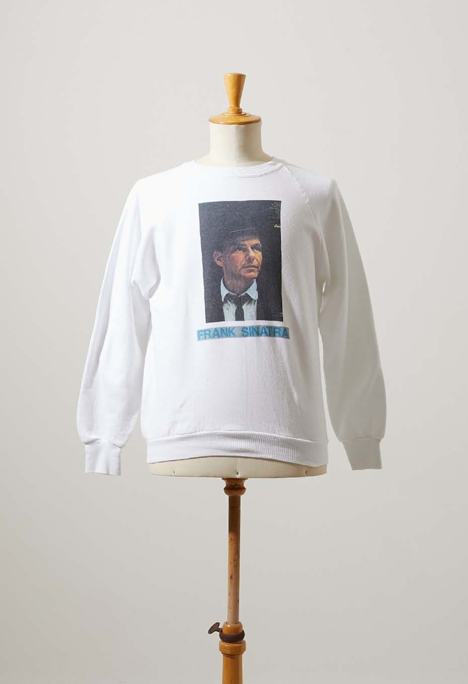 VINTAGE FRANK SINATRA WHITE SWEAT