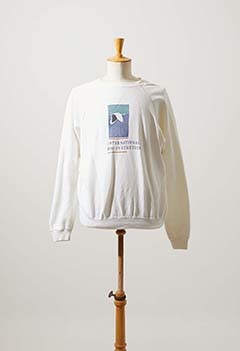 VINTAGE IBIS WHITE SWEAT