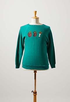 VINTAGE APPLE GREEN SWEAT