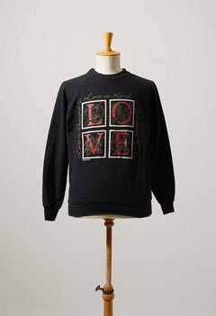 VINTAGE LOVE BLACK SWEAT